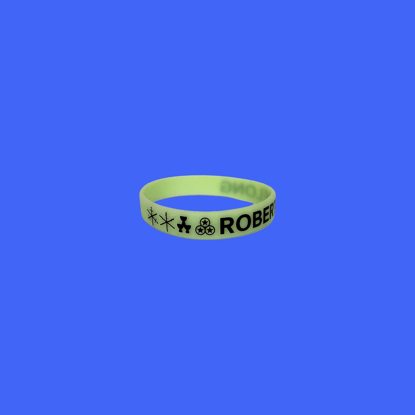 Glow In The Dark Silicone Wristband