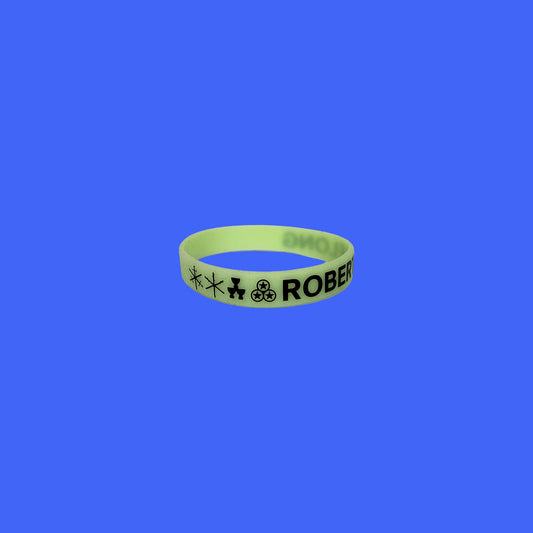 Glow In The Dark Silicone Wristband
