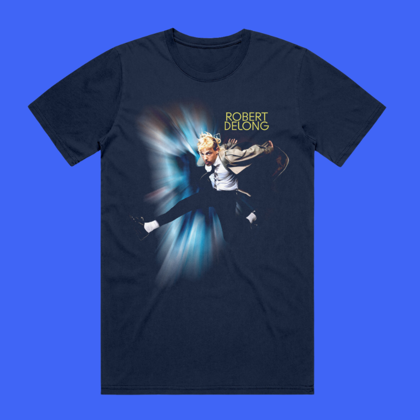 Robert In Motion Navy Tee