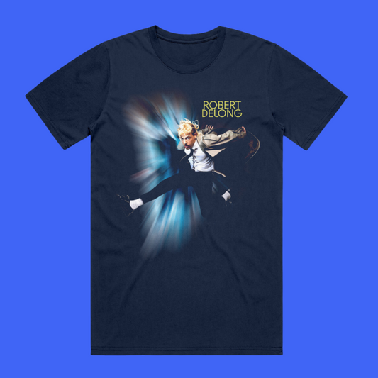 Robert In Motion Navy Tee